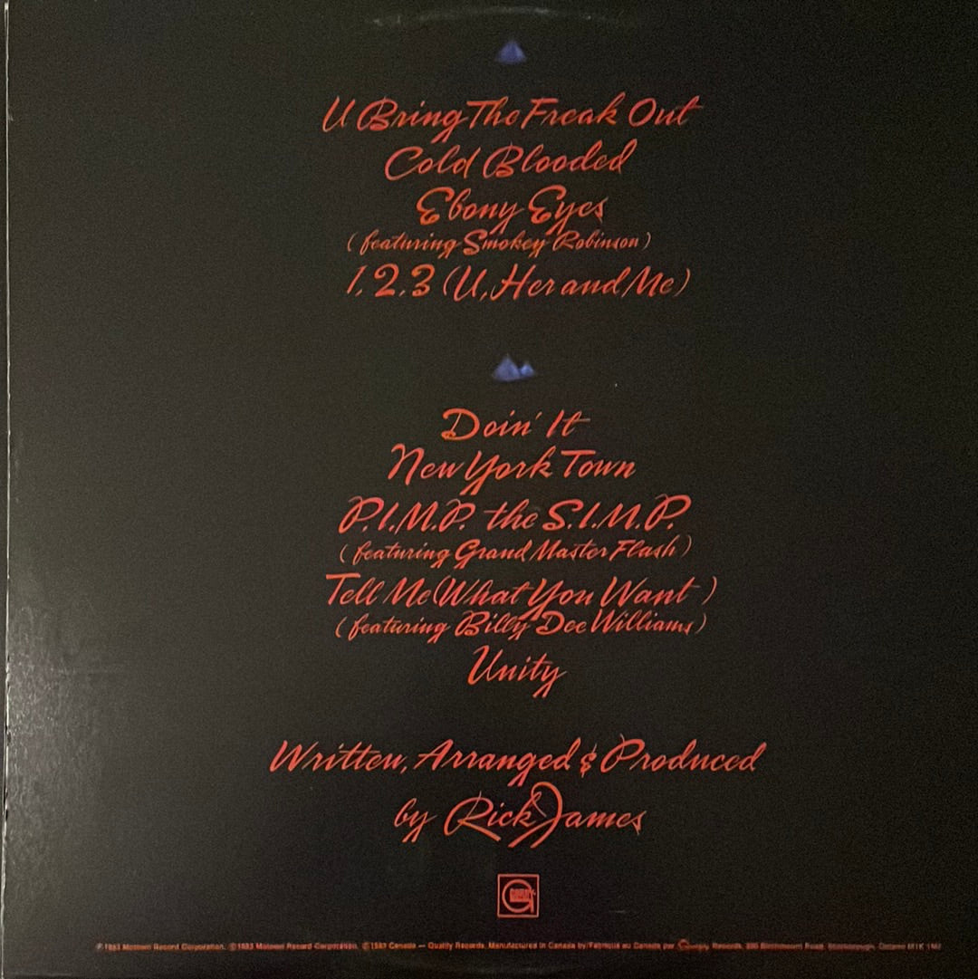Rick James - Cold Blooded LP
