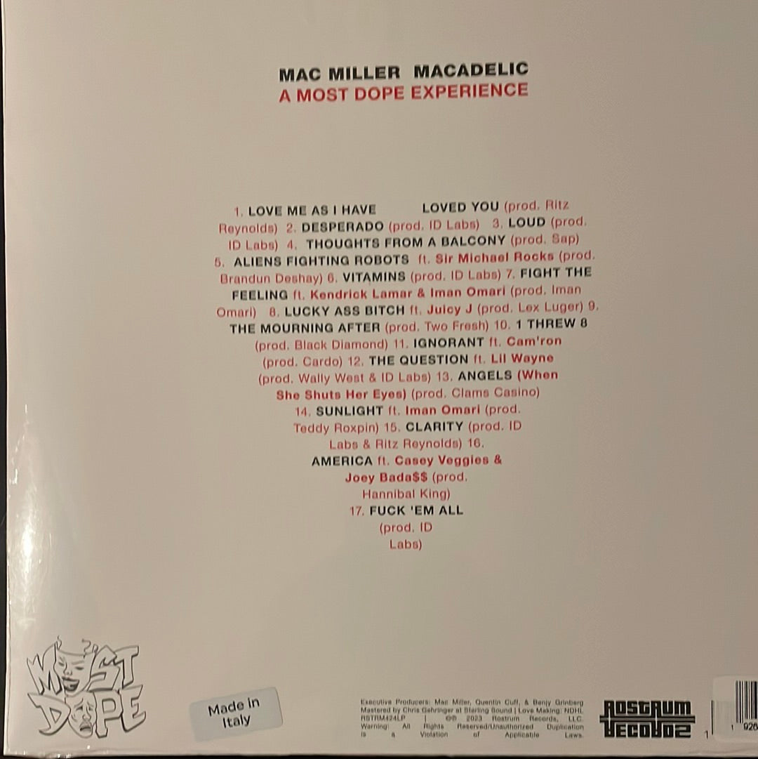Mac Miller - Macadelic 2LP