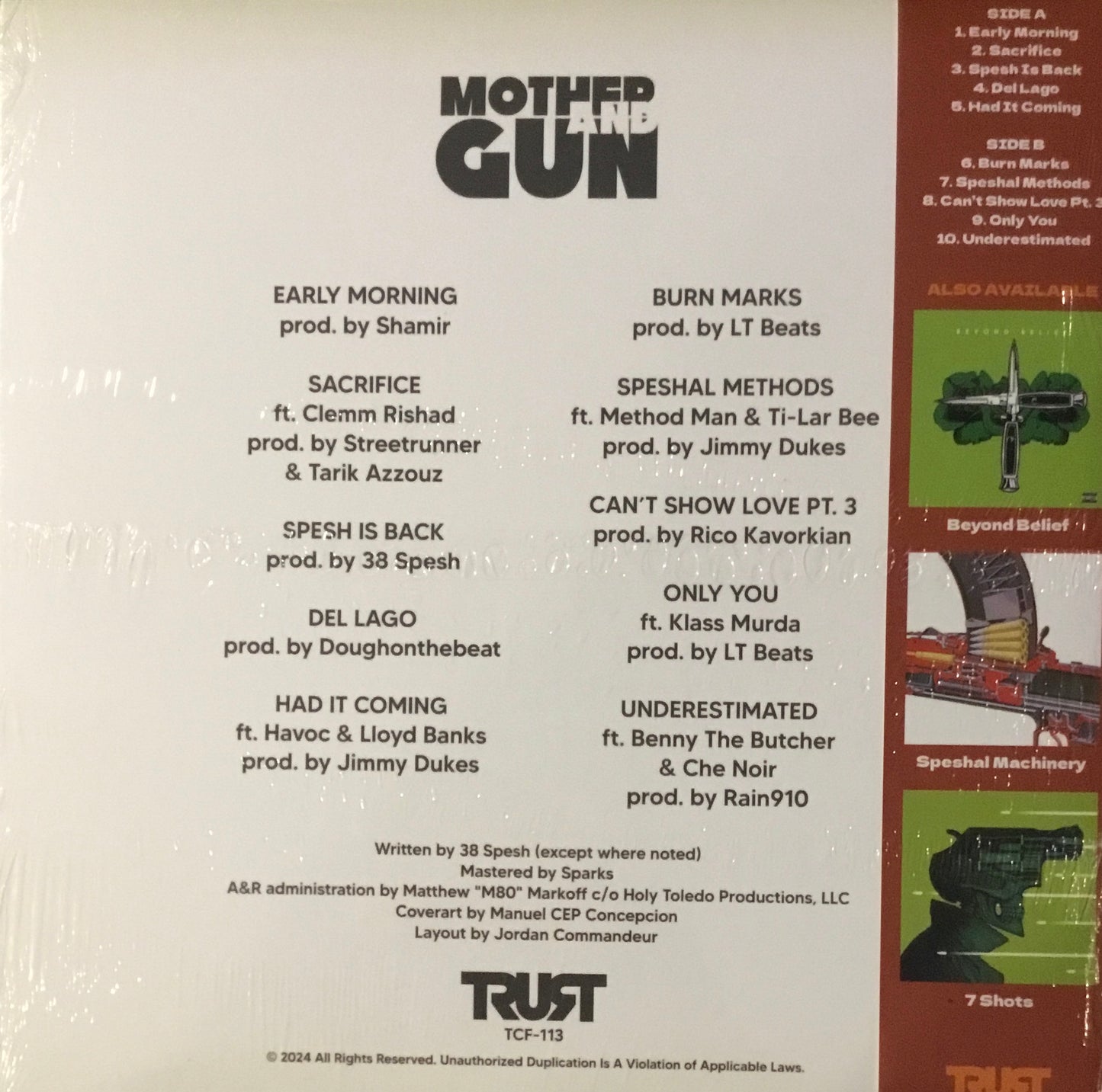 38 Spesh - Mother & Gun