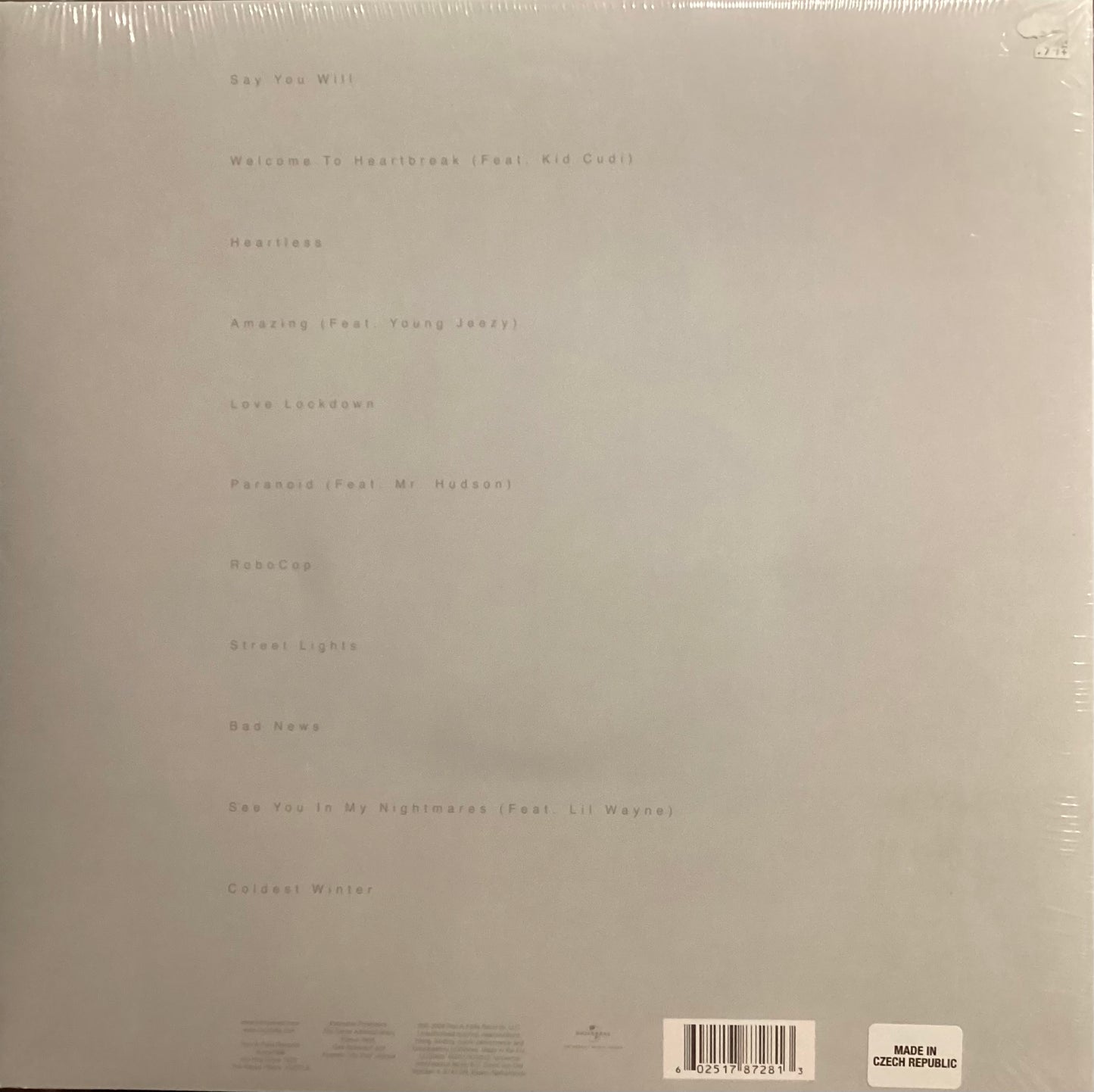 Kanye West - 808s & Heartbreak Deluxe Collectors Set
