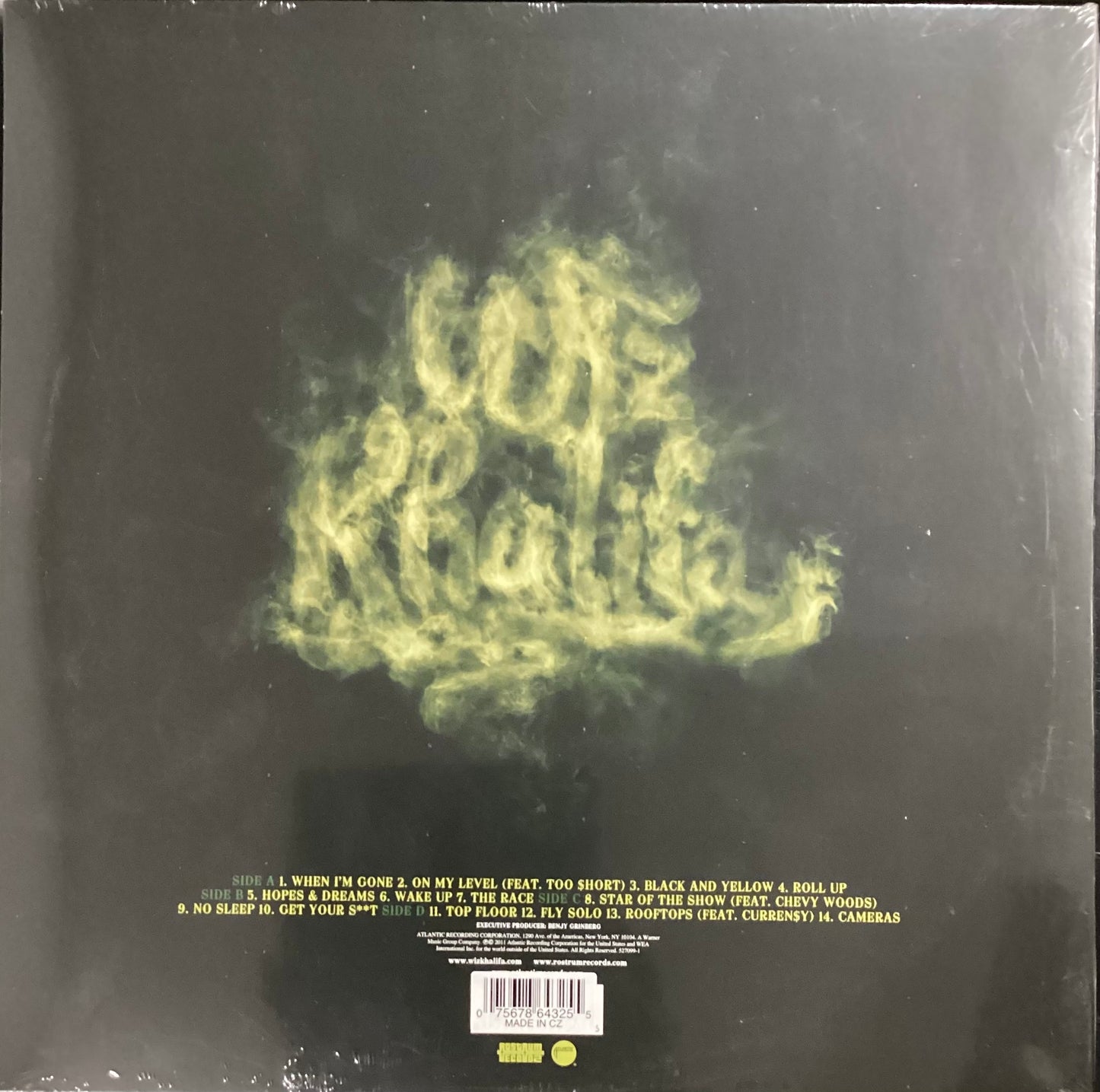 Wiz Khalifa - Rolling Papers (2LP Limited Edition Blue Splatter)
