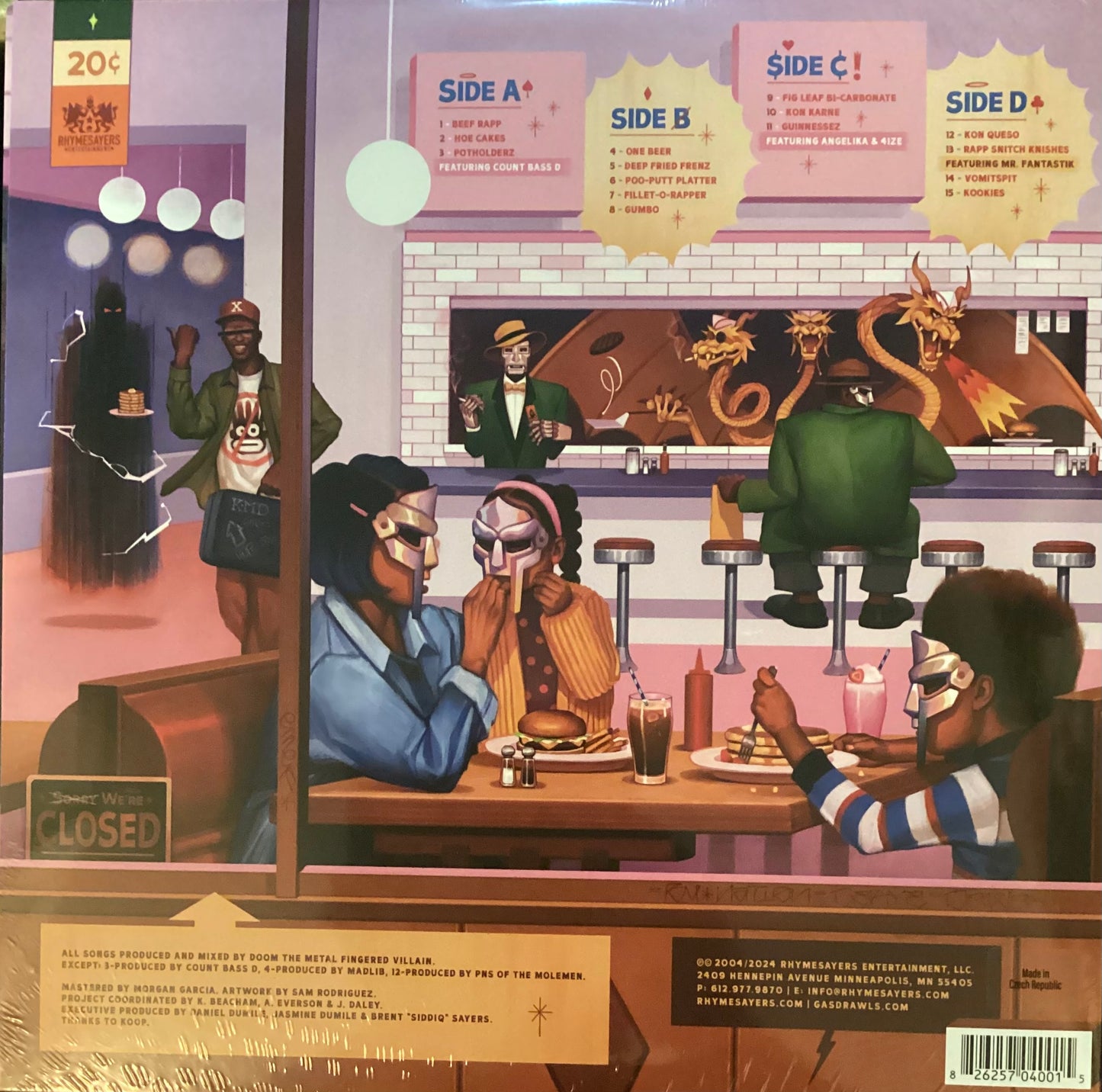 MF DOOM - MM Food 20th Anniversary Edition 2LP