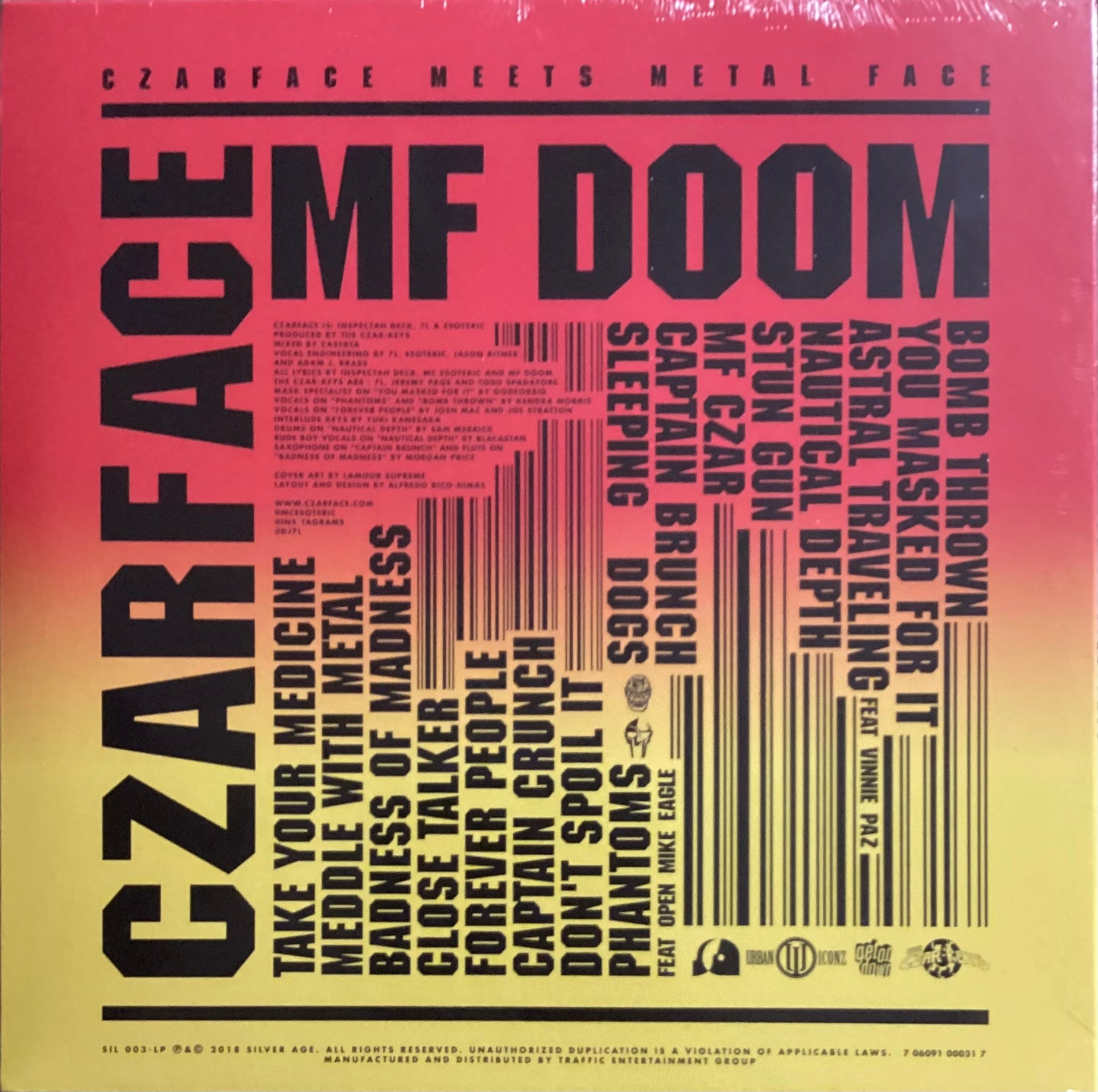 Czarface / MFDOOM - Czarface Meets Metalface