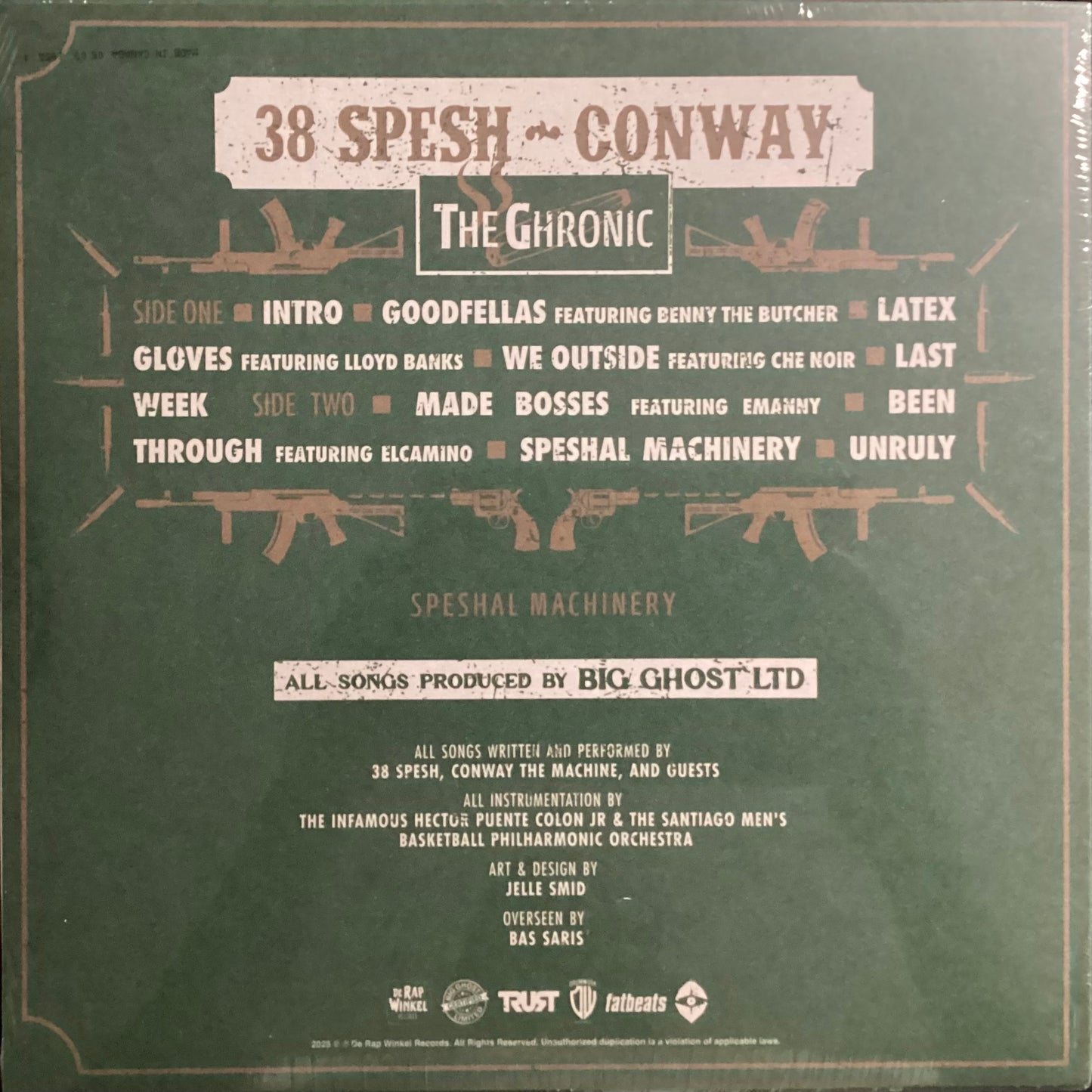 Conway / 38 Spesh – The Ghronic Speshal Machinery (Chronic Green Edition)