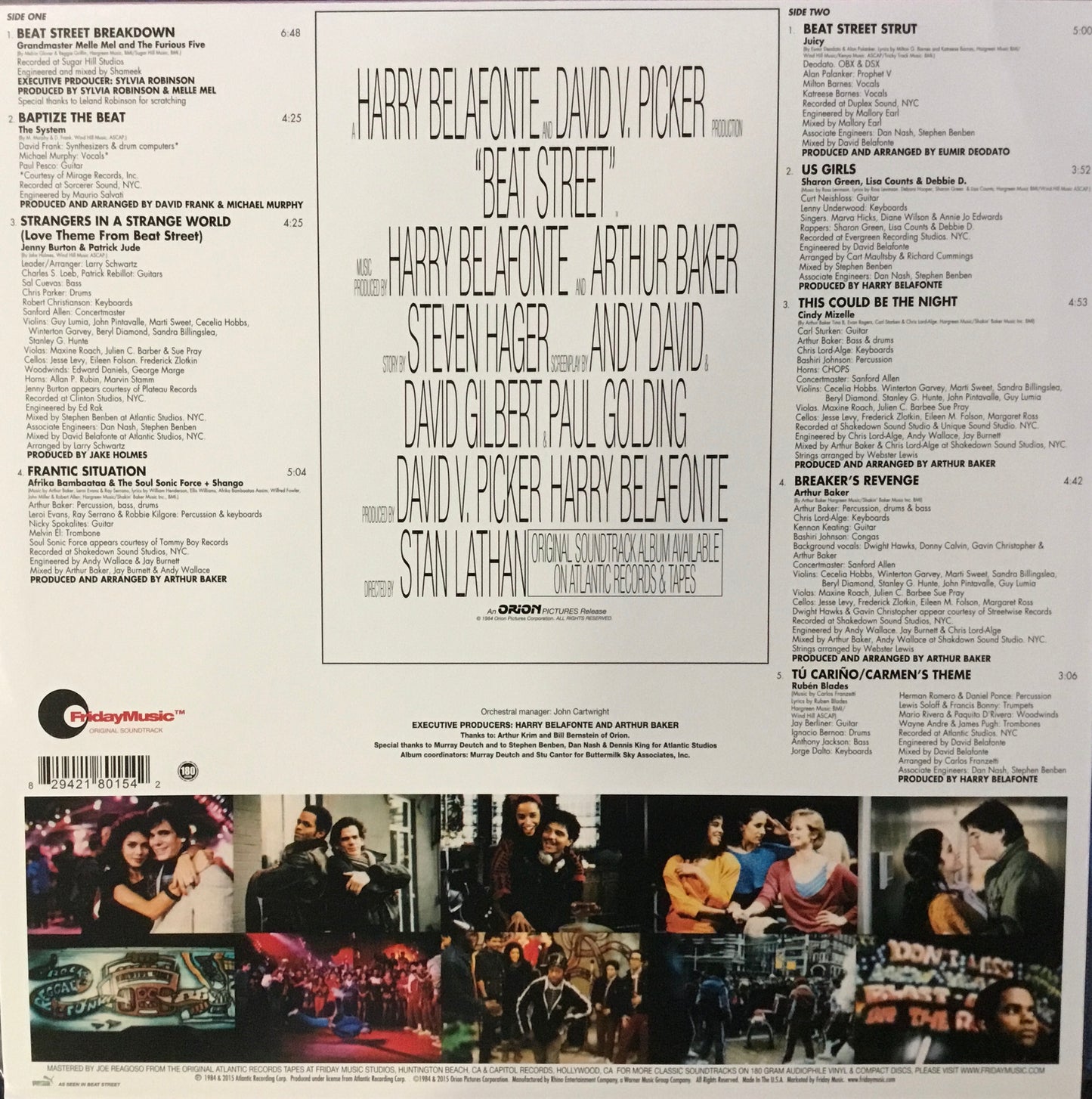 Beat Street Original Motion Picture Soundtrack (Volume 1)