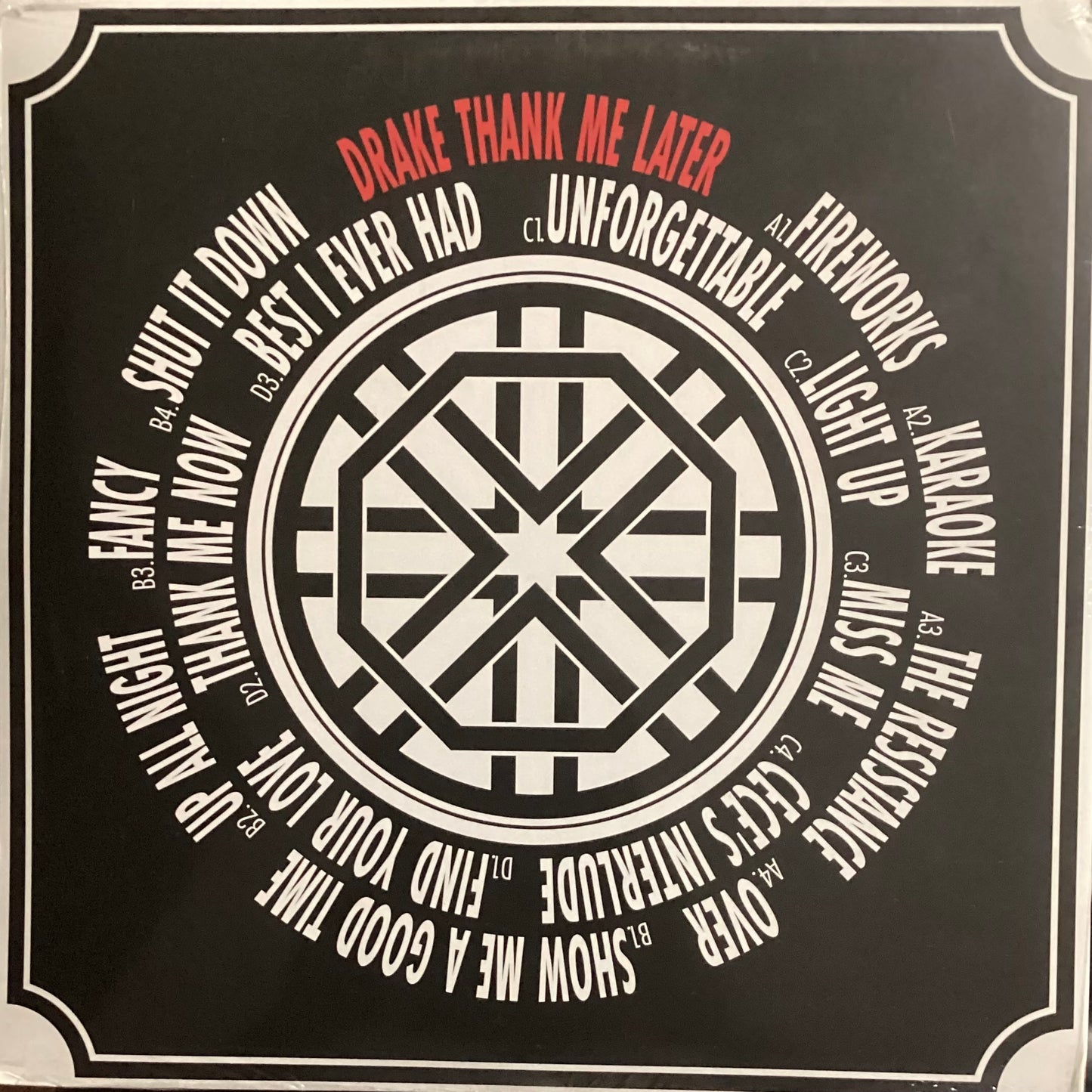 Drake - Thank Me Later 2LP (Unofficial Release)