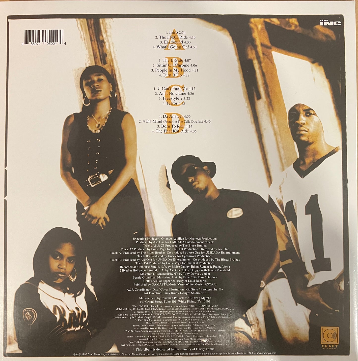 Masta Ace Incorporated - Sittin on Chrome (2LP)