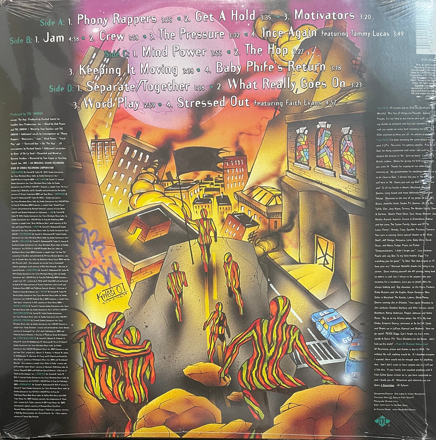 A Tribe Called Quest - Beats, Rhymes, and Life 2LP