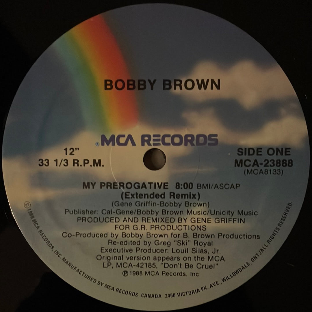 Bobby Brown - My Perogative (12")