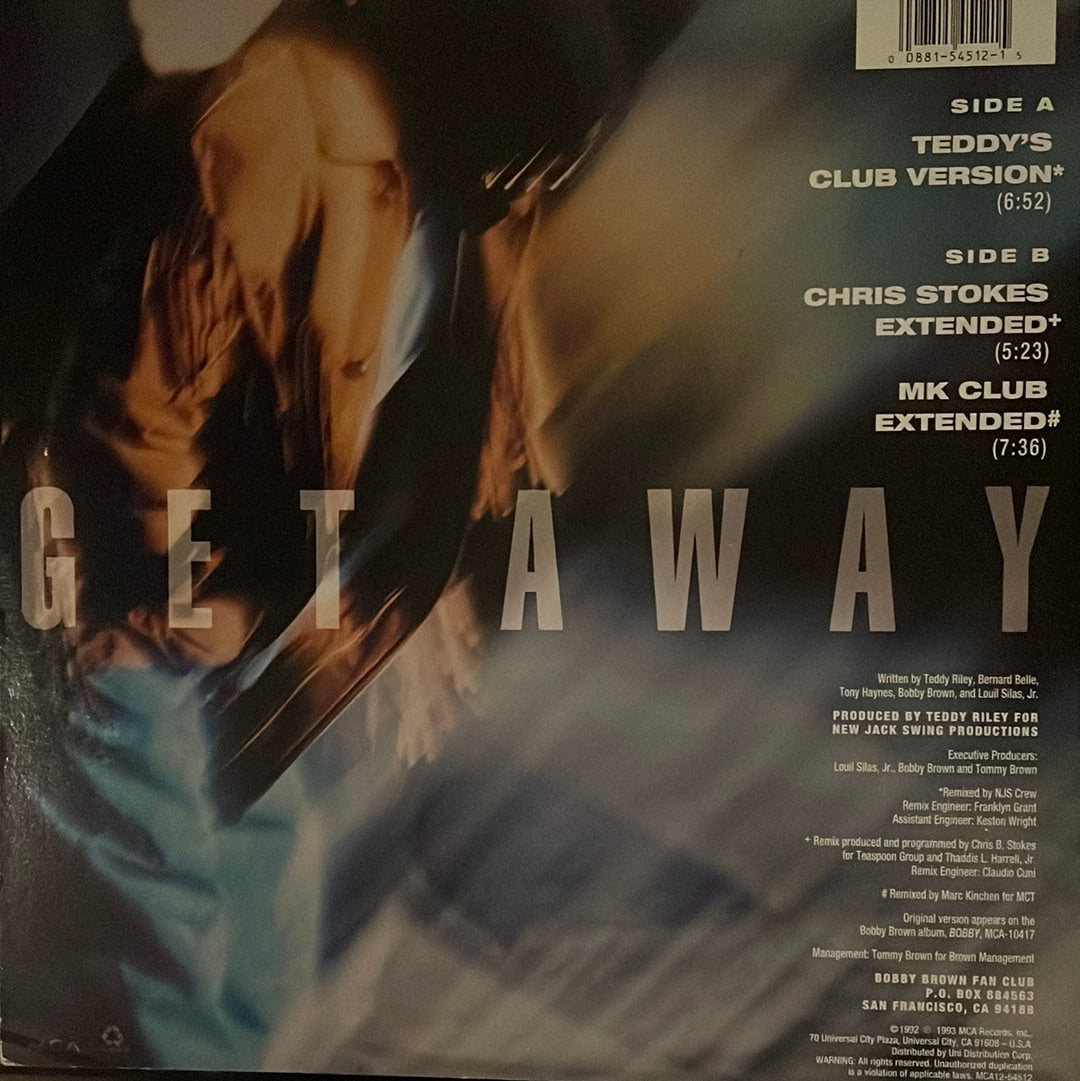 Bobby Brown - Get Away (12")