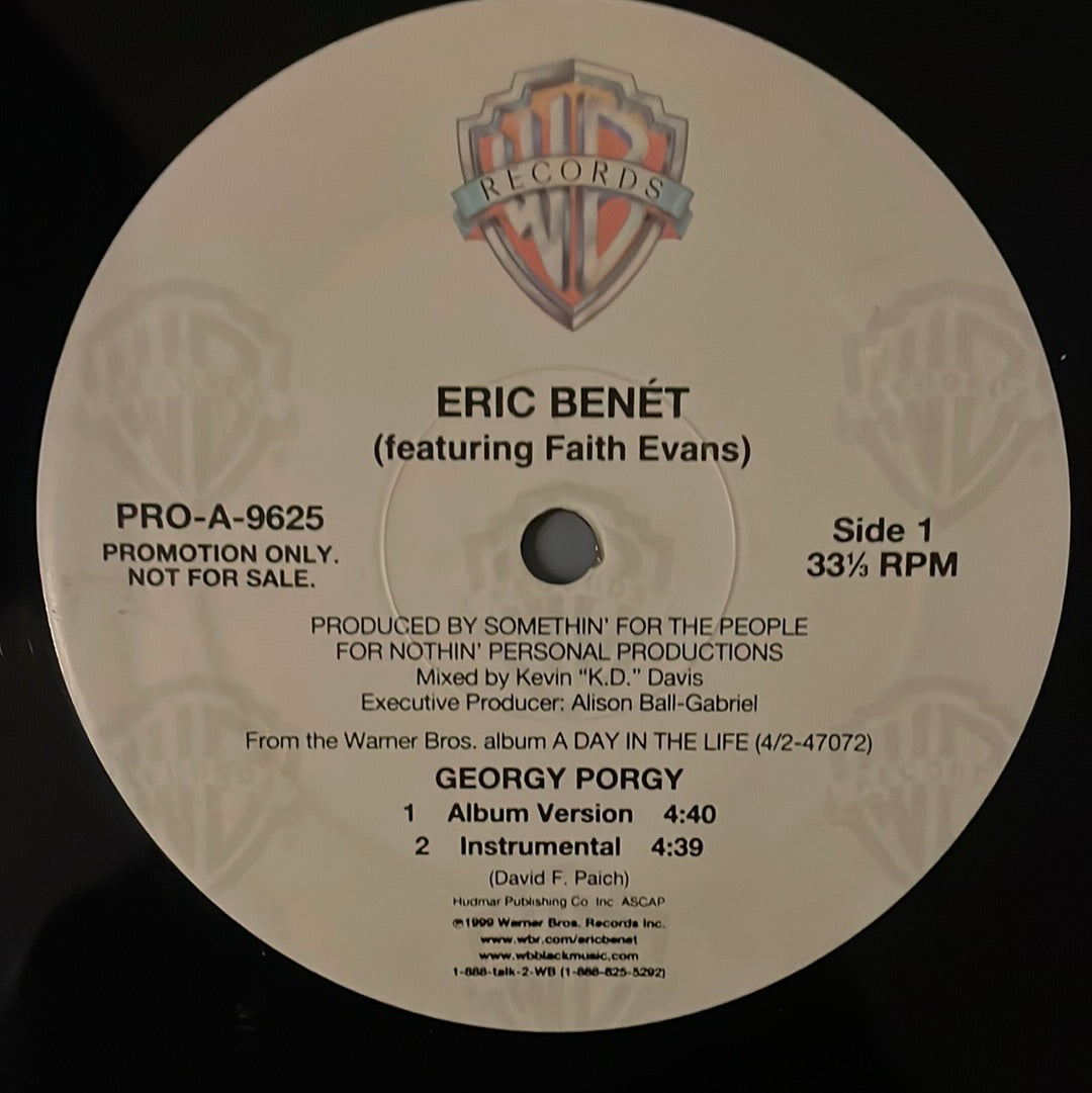 Eric Benet - Georgy Porgy feat. Faith Evans (12")