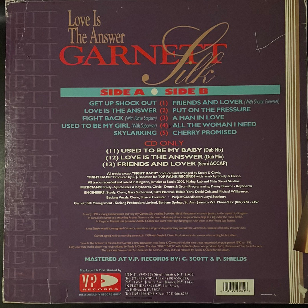 Garnett Silk - Love is the Answer