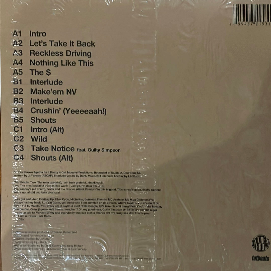 J Dilla – Ruff Draft LP