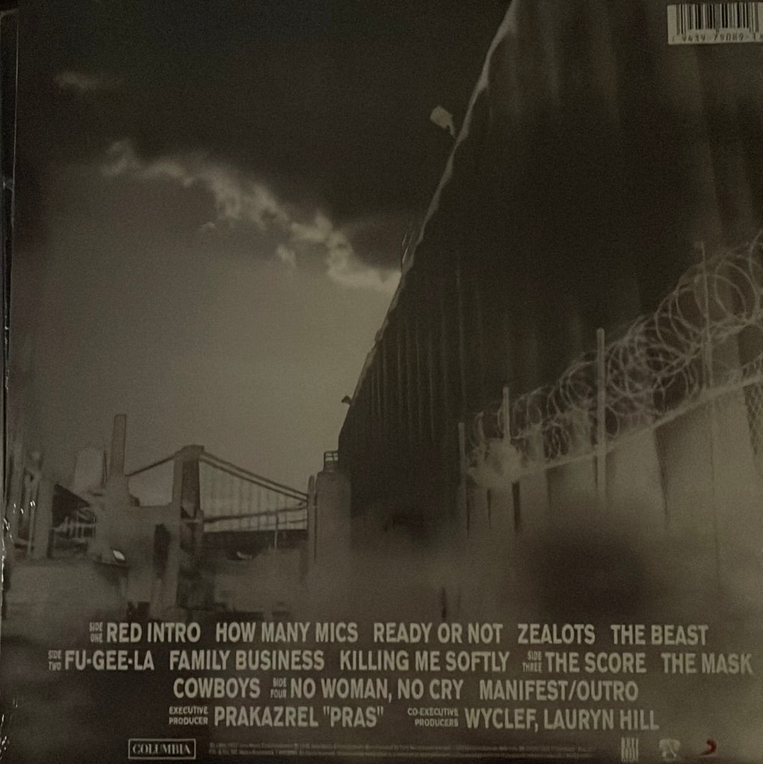 Fugees - The Score (2LP Exclusive Clear Vinyl)