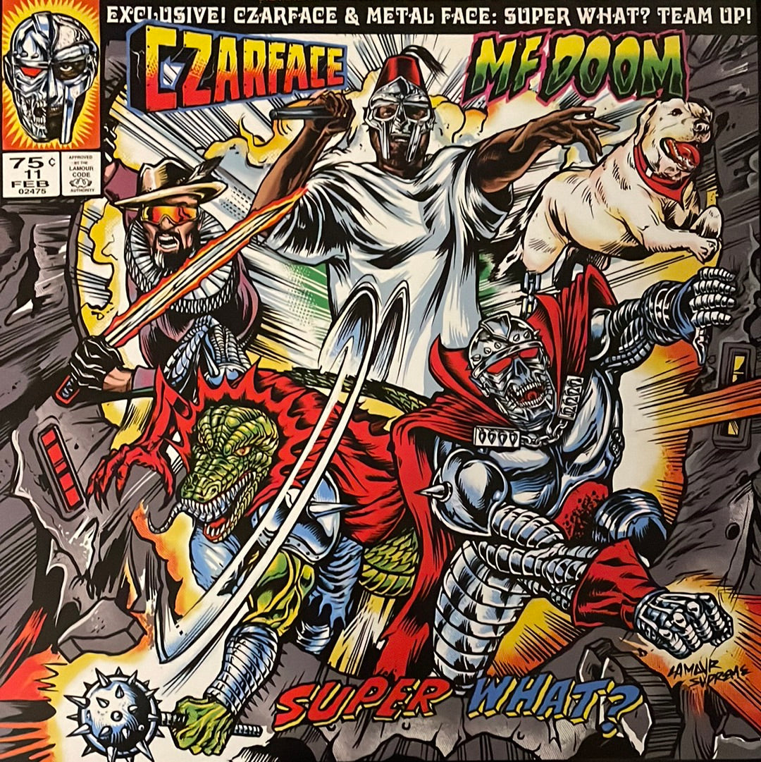 Czarface / MFDOOM - Super What? (Exclusive Sunburst Orange Vinyl)