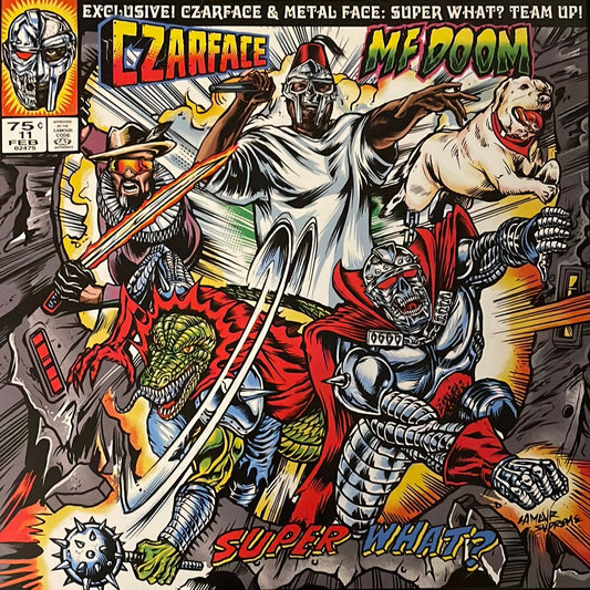 Czarface / MFDOOM - Super What? (Exclusive Sunburst Orange Vinyl)