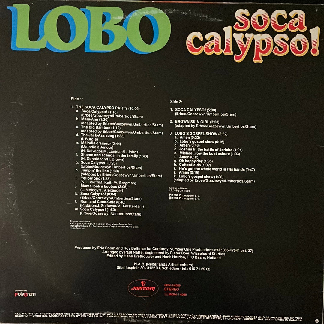 Lobo - Soca Calypso