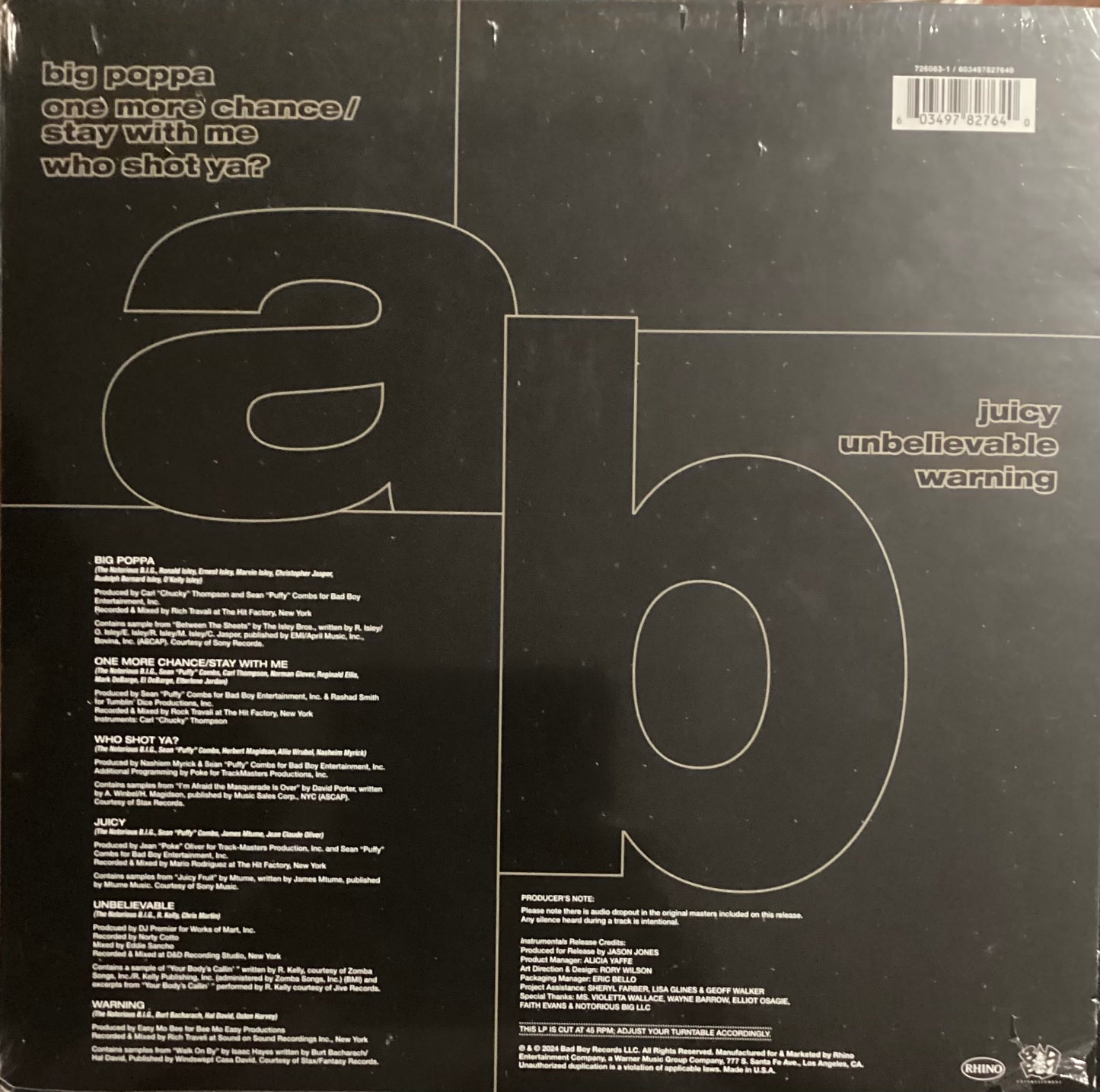 The Notorious B.I.G. - Ready to Die Instrumentals