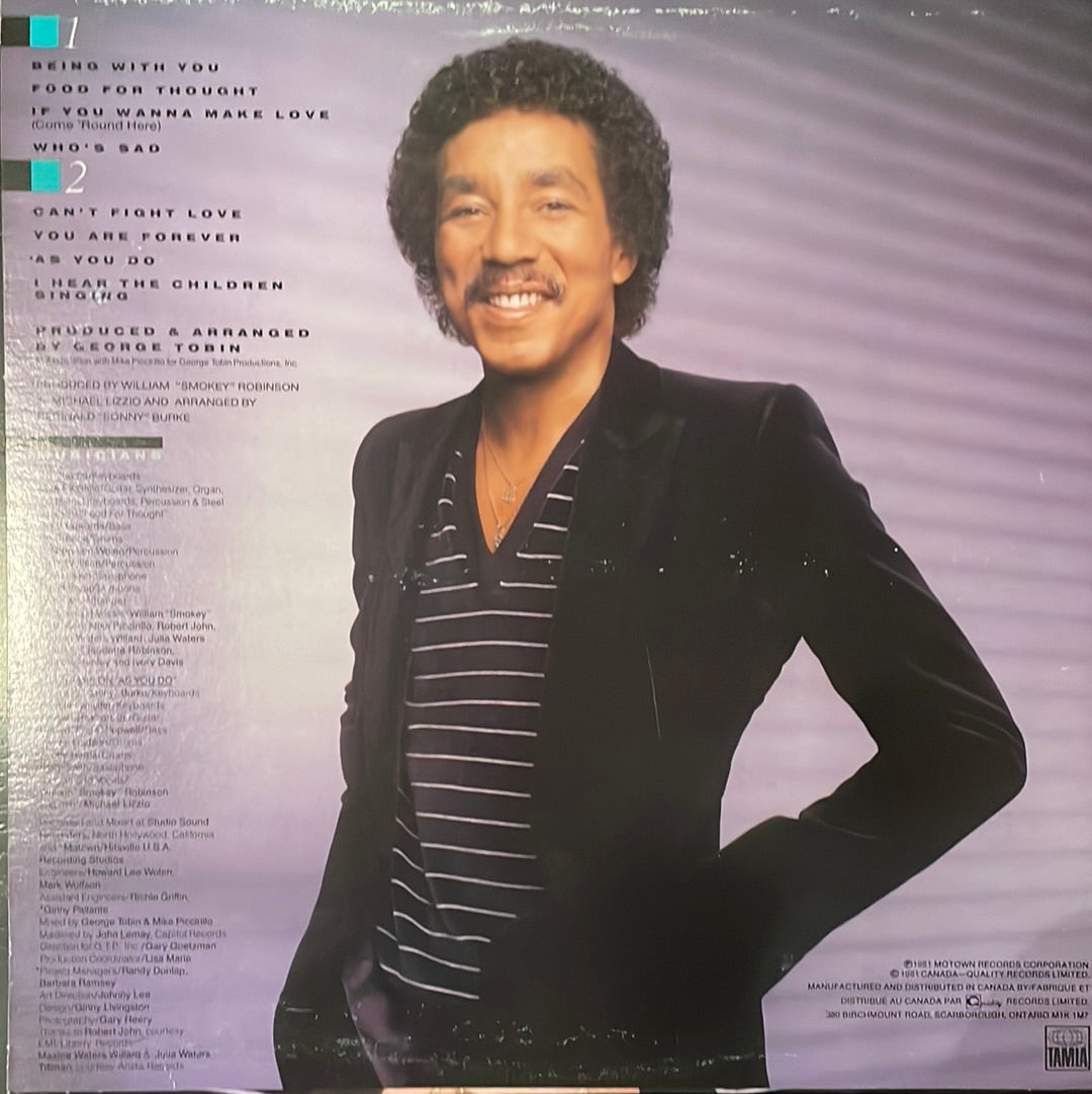 Smokey Robinson - Being with You LP