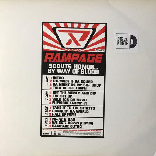Rampage - Scouts Honor... by Way of Blood (2LP) Clean Promo