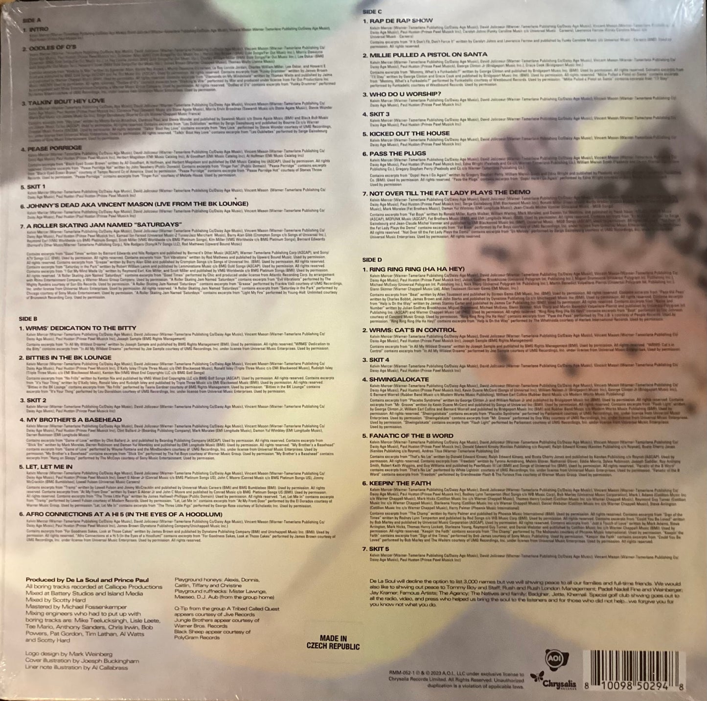 De La Soul - De La Soul is Dead (2LP)