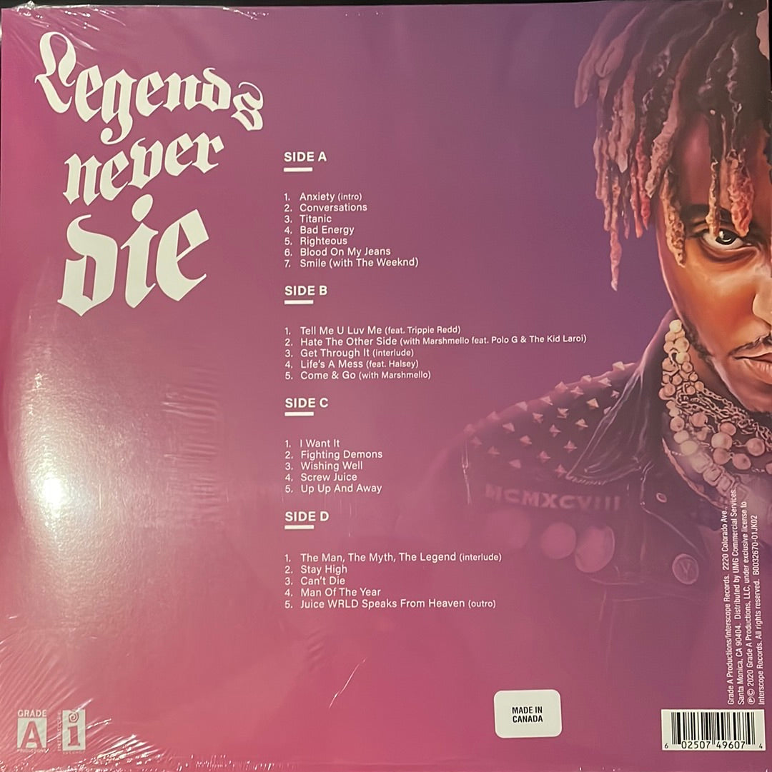 Juice Wrld - Legends Never Die (Gatefold 2LP)