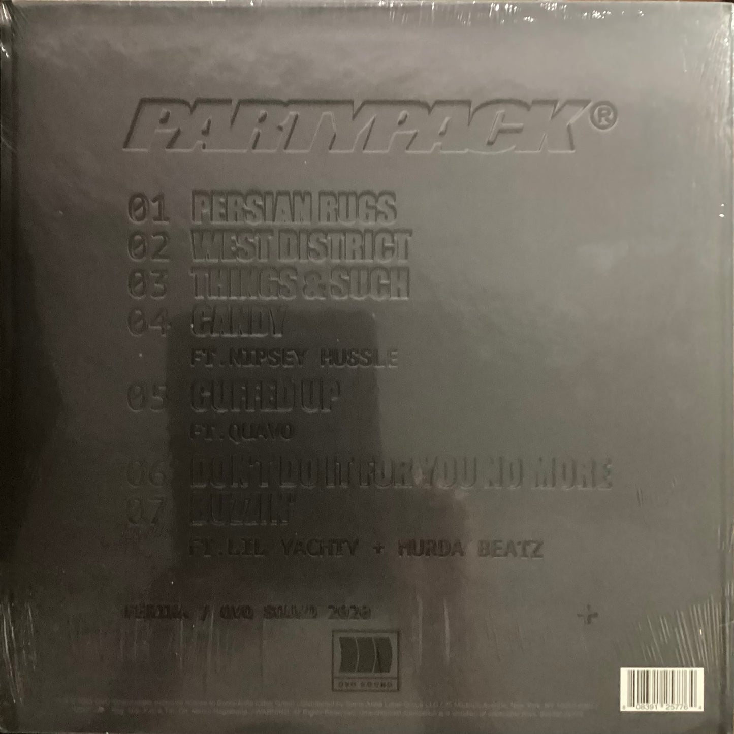 PARTYNEXTDOOR - PARTYPACK (Limited Edition Clear Vinyl)