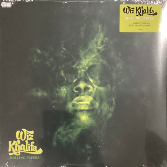 Wiz Khalifa - Rolling Papers (2LP Limited Edition Blue Splatter)
