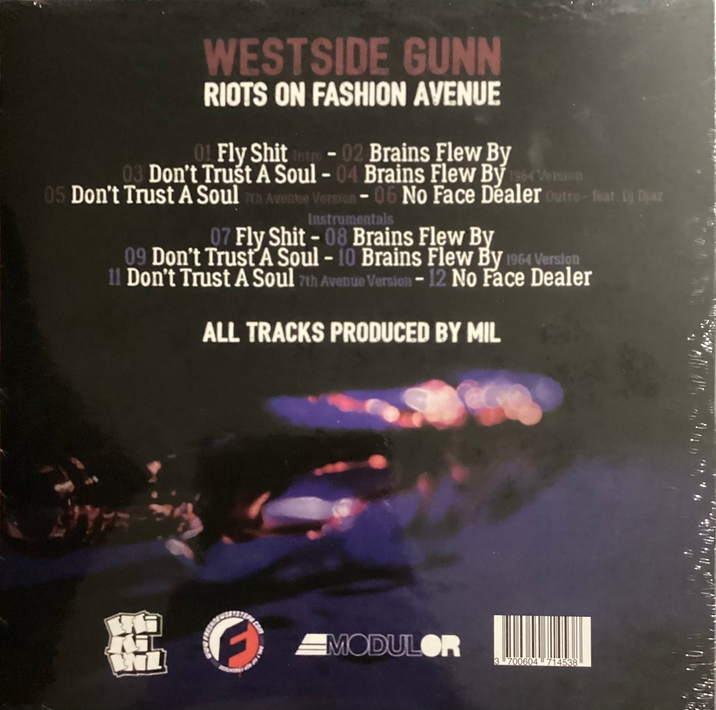 Westside Gunn - Riots on Fashion Avenue (Unofficial EP)