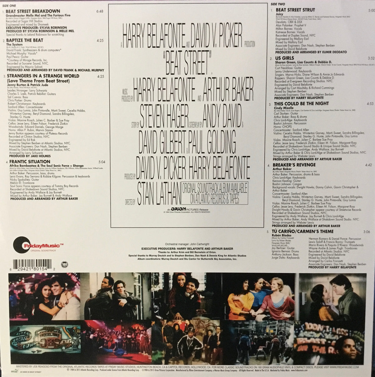 Beat Street Original Motion Picture Soundtrack (Volume 1)