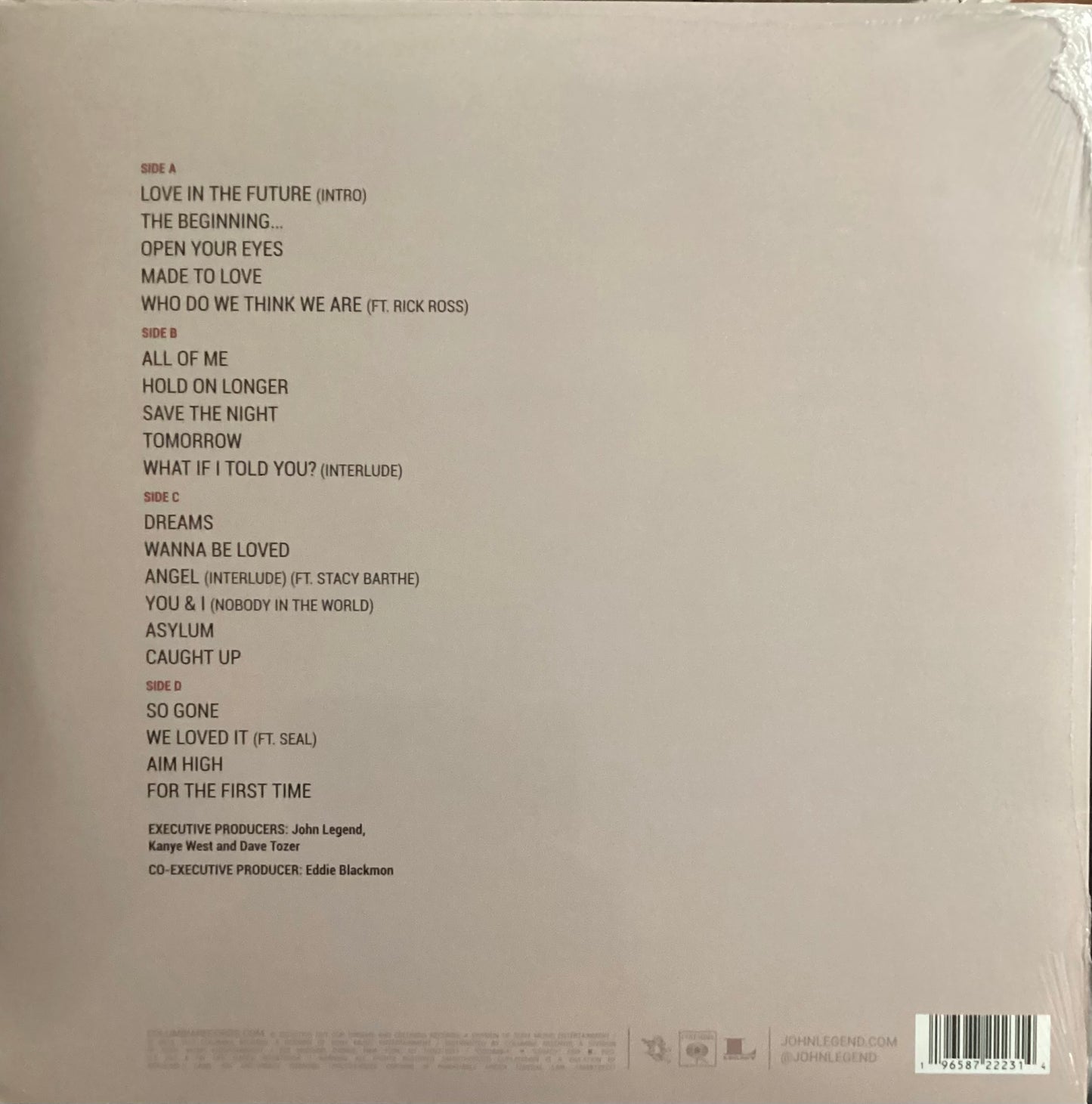 John Legend - Love in the Future (10th Anniversary)