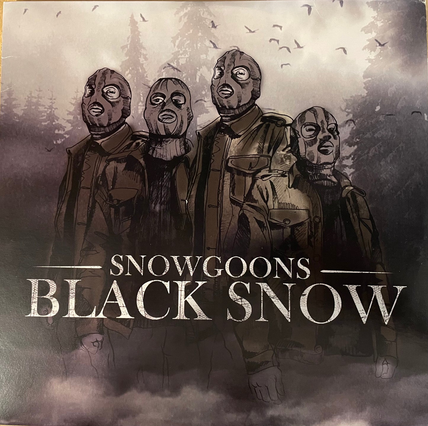 SnowGoons - Black Snow 2LP (While Vinyl)