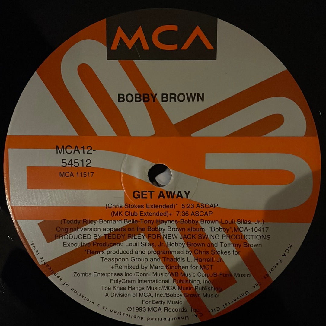 Bobby Brown - Get Away (12")