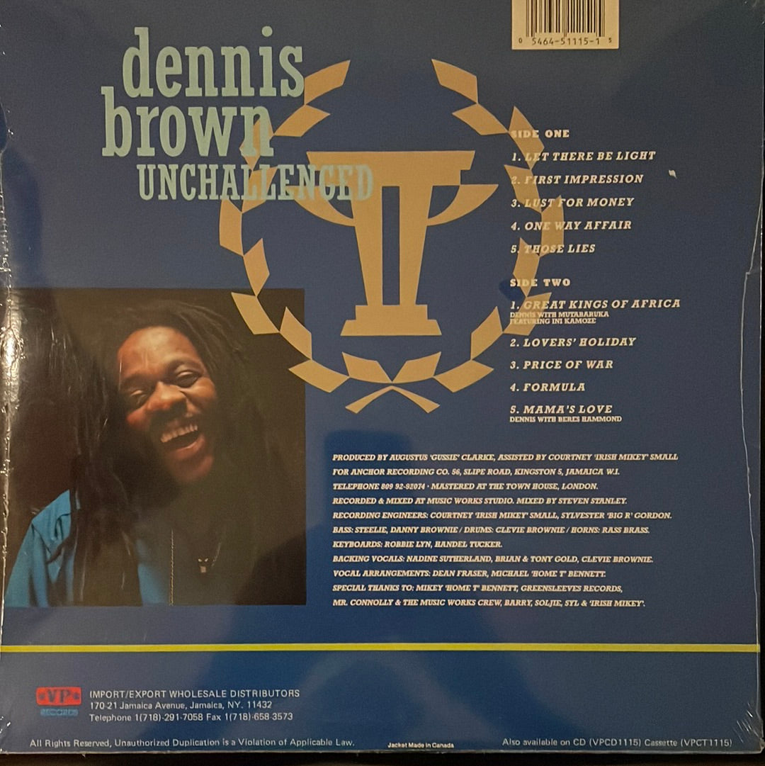 Dennis Brown - Unchallenged