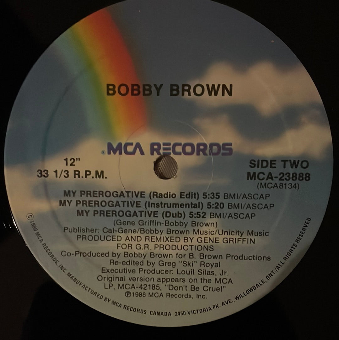 Bobby Brown - My Perogative (12")