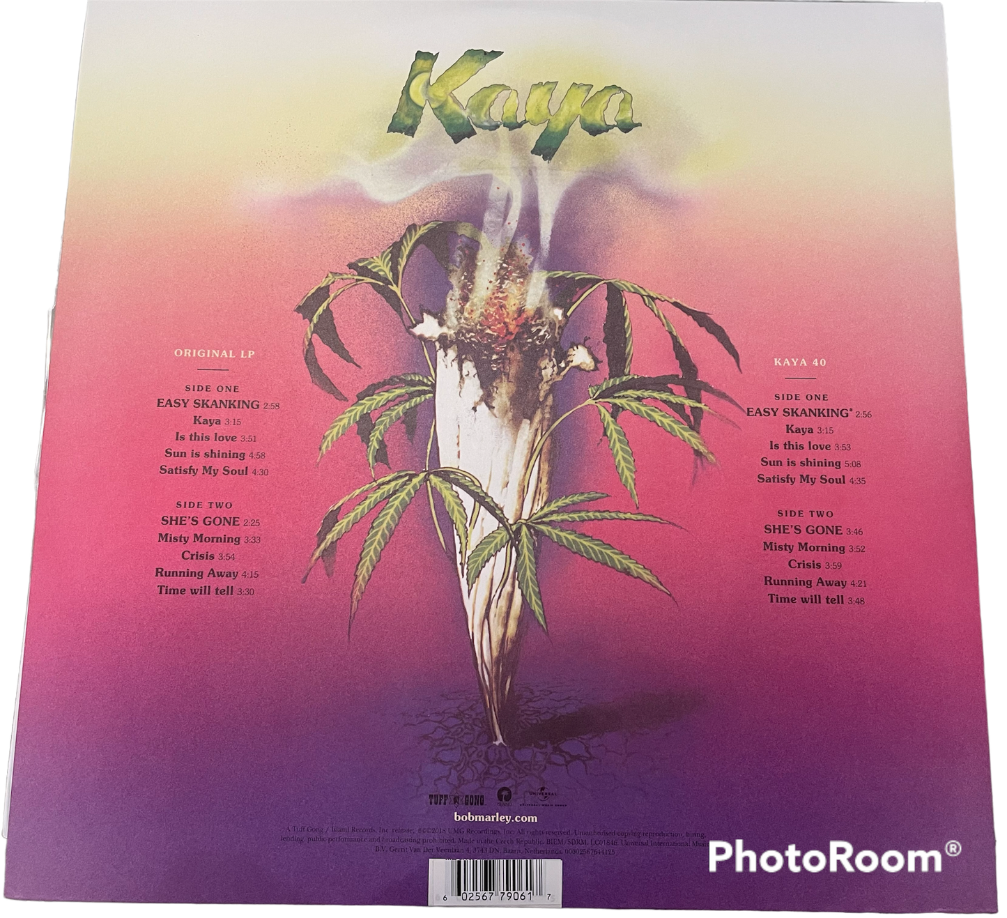 Bob Marley and the Wailers – Kaya (Green Vinyl)