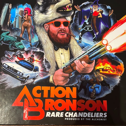 Action Bronson - Rare Chandeliers 4LP (Orange Vinyl)