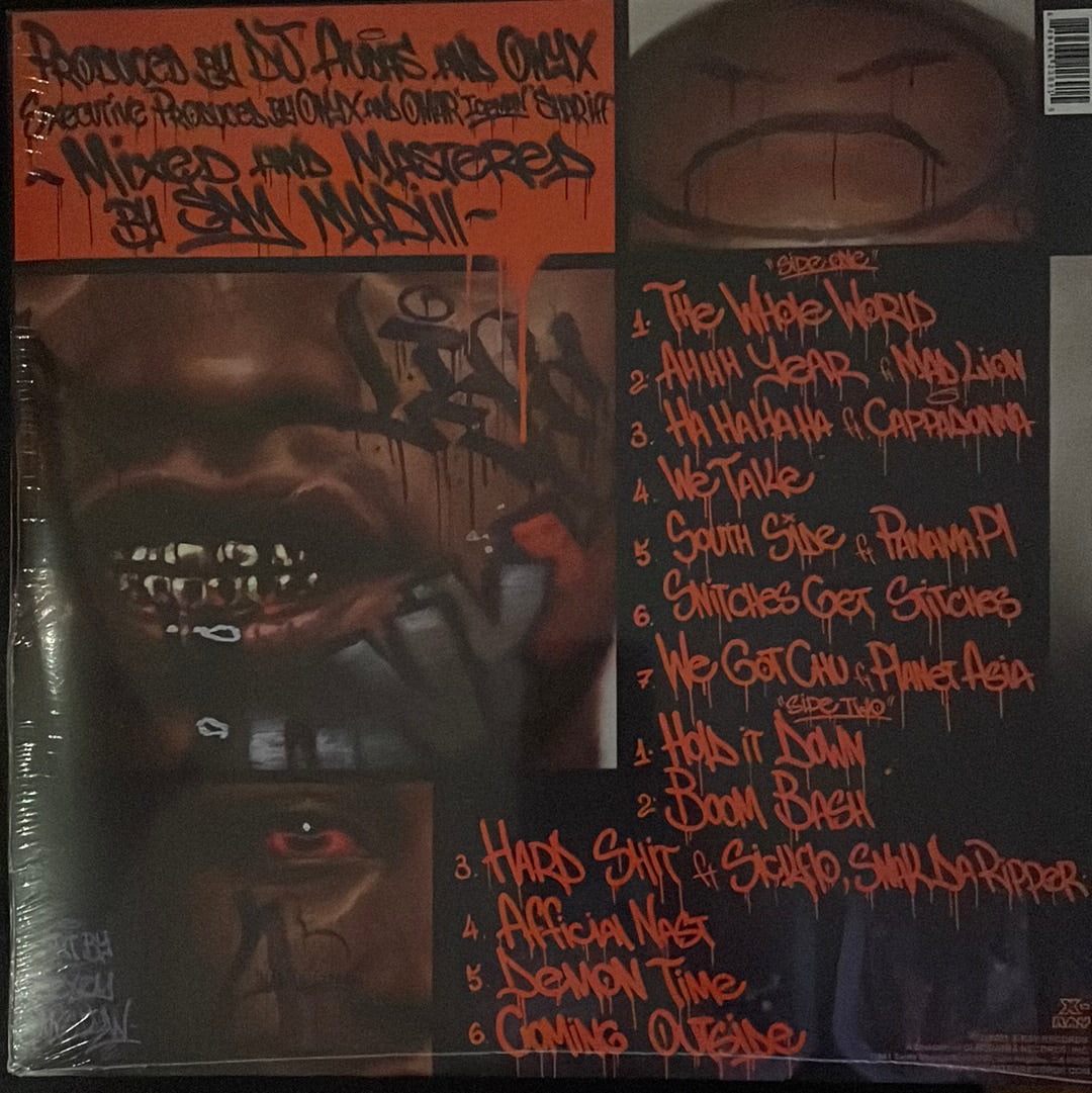 Onyx 4 Life Limited Edition Orange Vinyl