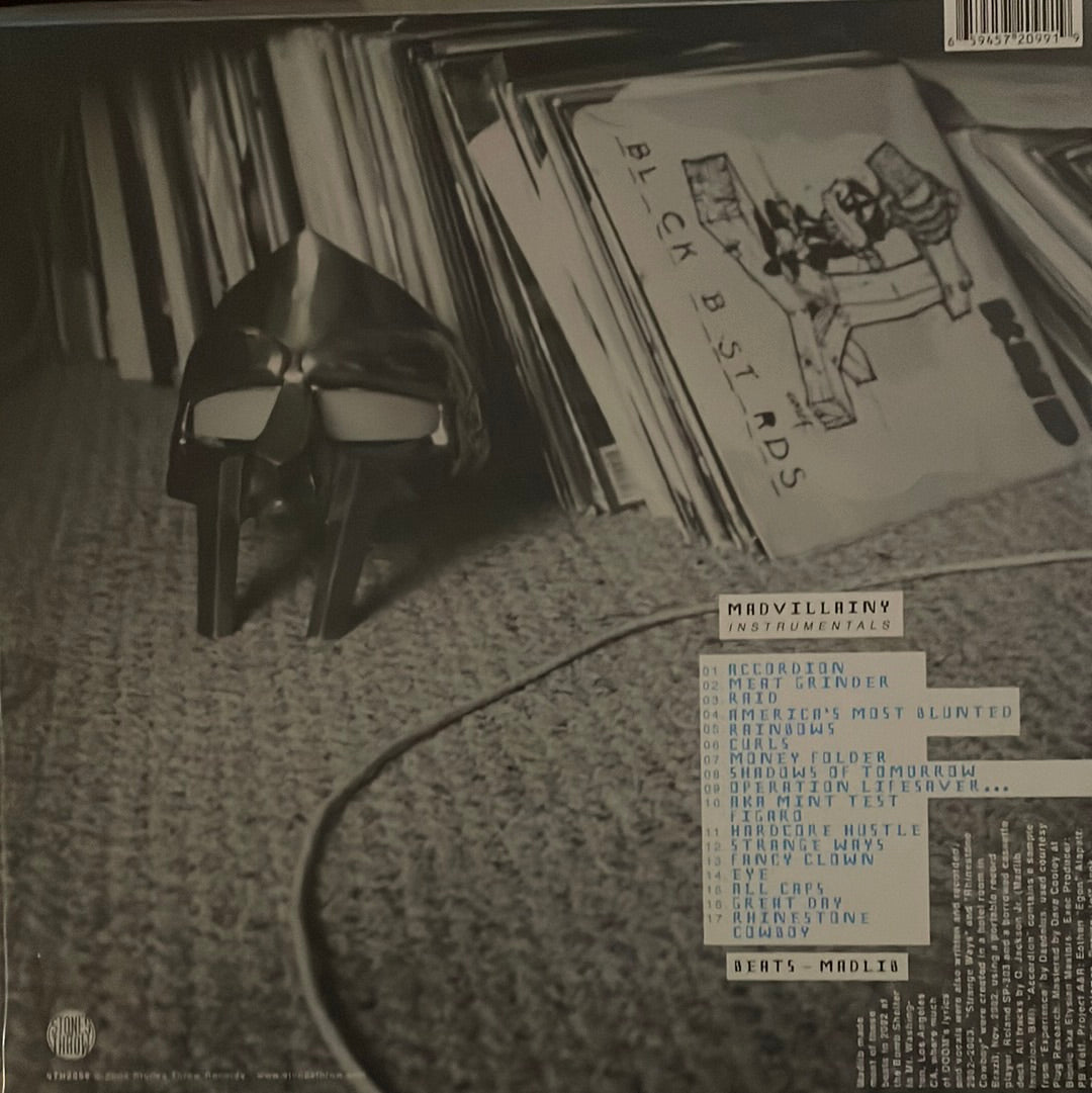 MadVillain - MadVillainy Instrumentals LP