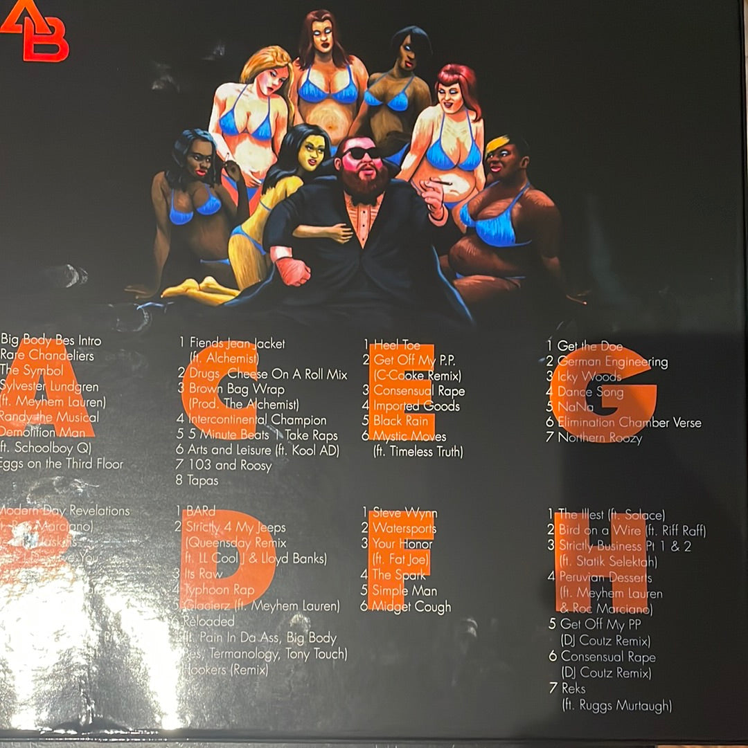 Action Bronson - Rare Chandeliers 4LP (Orange Vinyl)